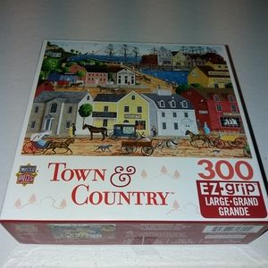 Master Piece Puzzles 300 Home Port 24×18" Used All